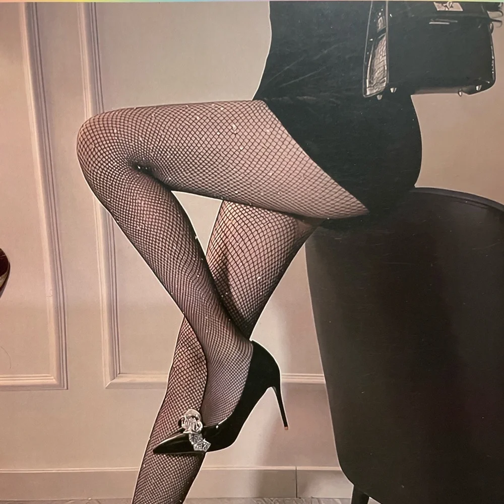 Elegant Black‎ Fishnet Tights